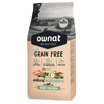 Ownat Just Grain Free Adult Chicken 14 kg