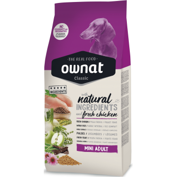 Ownat Pienso Just Grain Freede Trucha para Perros - Miscota Mexico