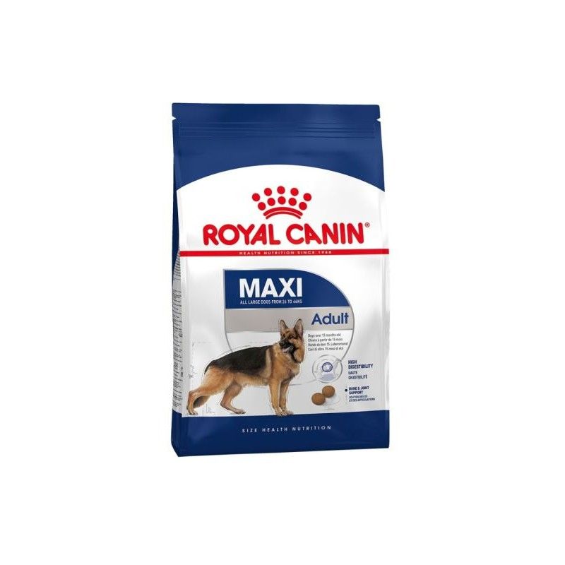 Mente ducha dormir Pienso Royal Canin Maxi Adult para perros PESO 15 Kg