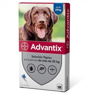 Advantix Pipetas Triple Protección para Perro (4 pipetas)