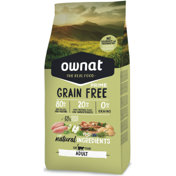 Ownat Cat Prime Grain Free Adult Chicken & Turkey 8 kg