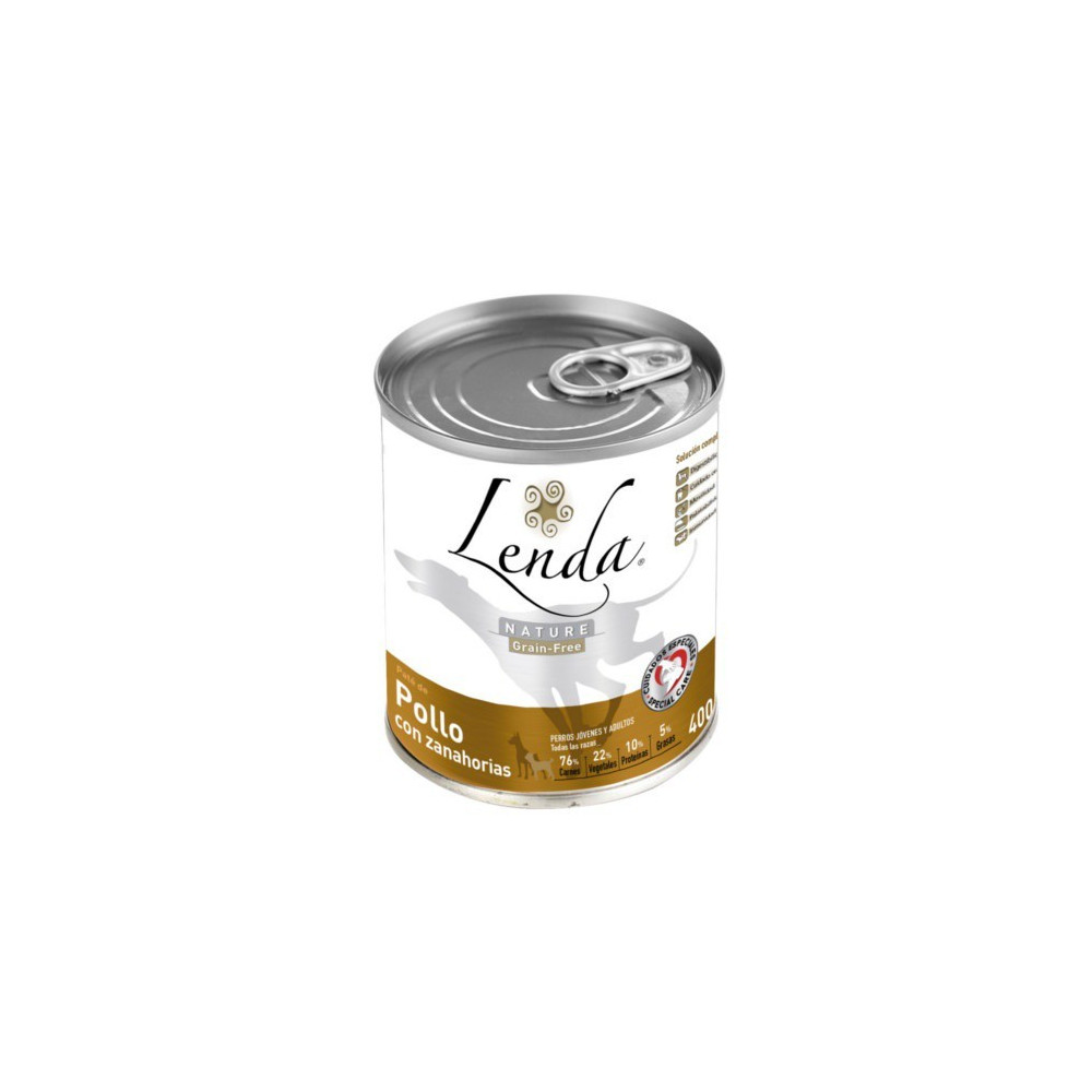 Lata Lenda Nature Grain Free Pollo con Zanahorias