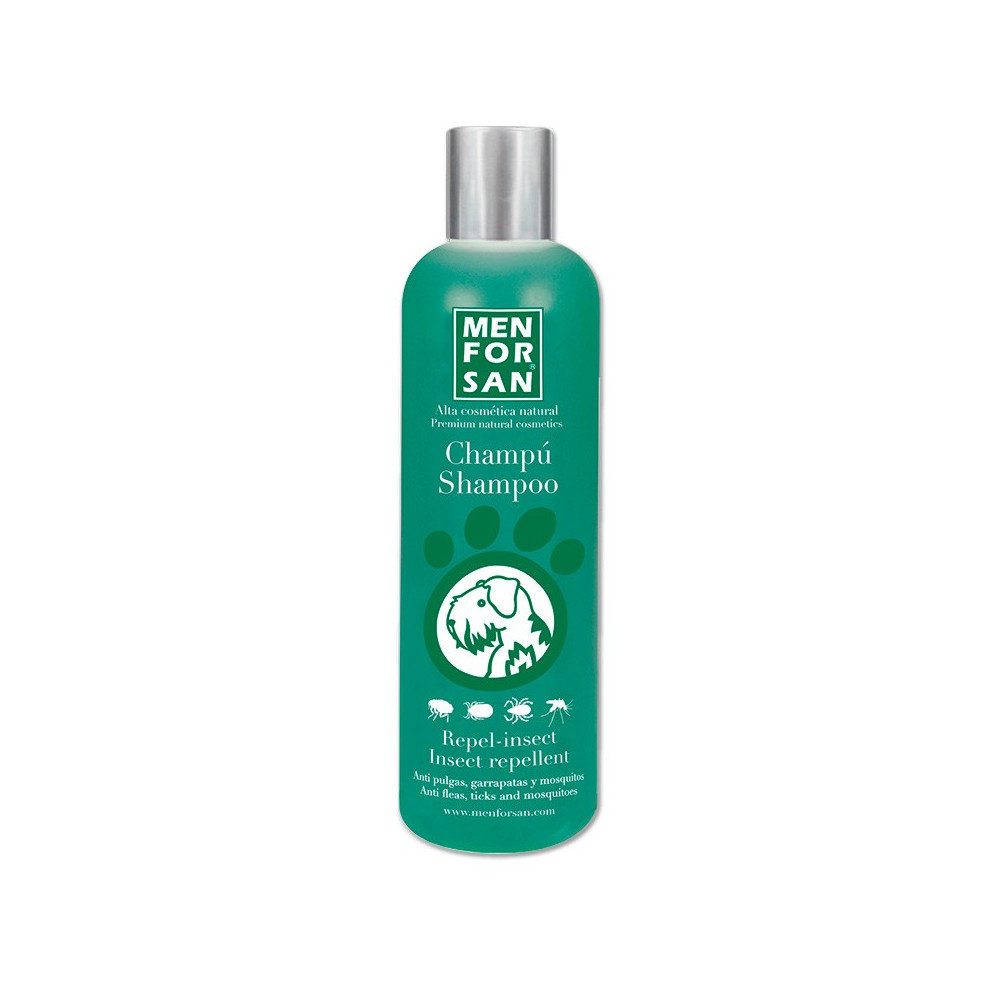 Menforsan Champú perros Repelente con Citronela
