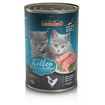 Lata Leonardo  Kitten 400 g