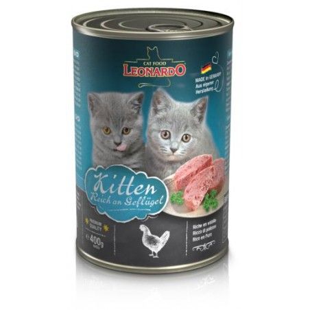 Lata Leonardo  Kitten 400 g