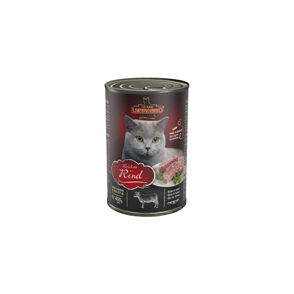 Lata Leonardo Ternera 400 g