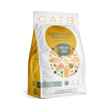 Natura Diet Cats Sterilized 3 Kg