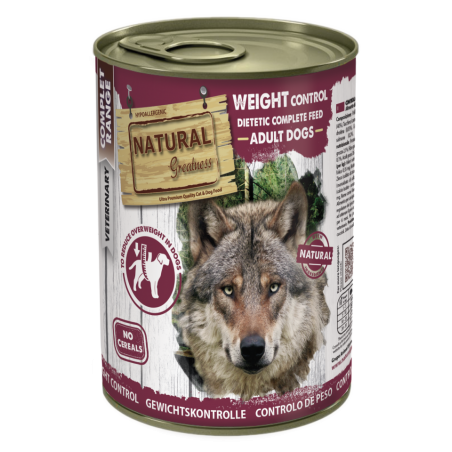Natural Greatness Diet Lata Control de Peso para Perros 400gr