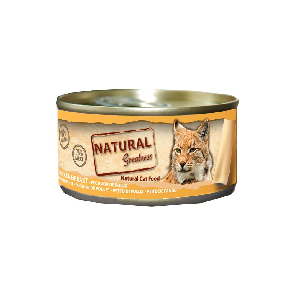 Natural Greatness Gato Lata Pechuga de Pollo