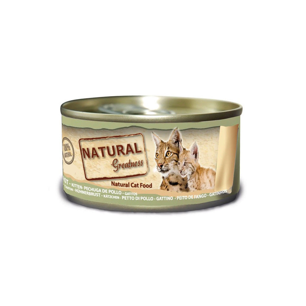 Natural Greatness Lata Pechuga de Pollo para Gatitos