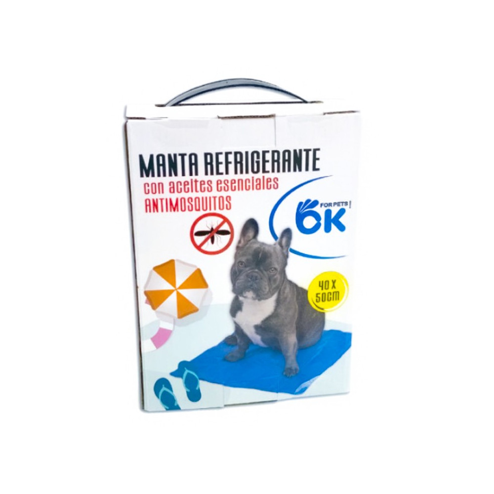 Manta Refrigerante 40x50 cm con Aceites Esenciales Antimosquitos