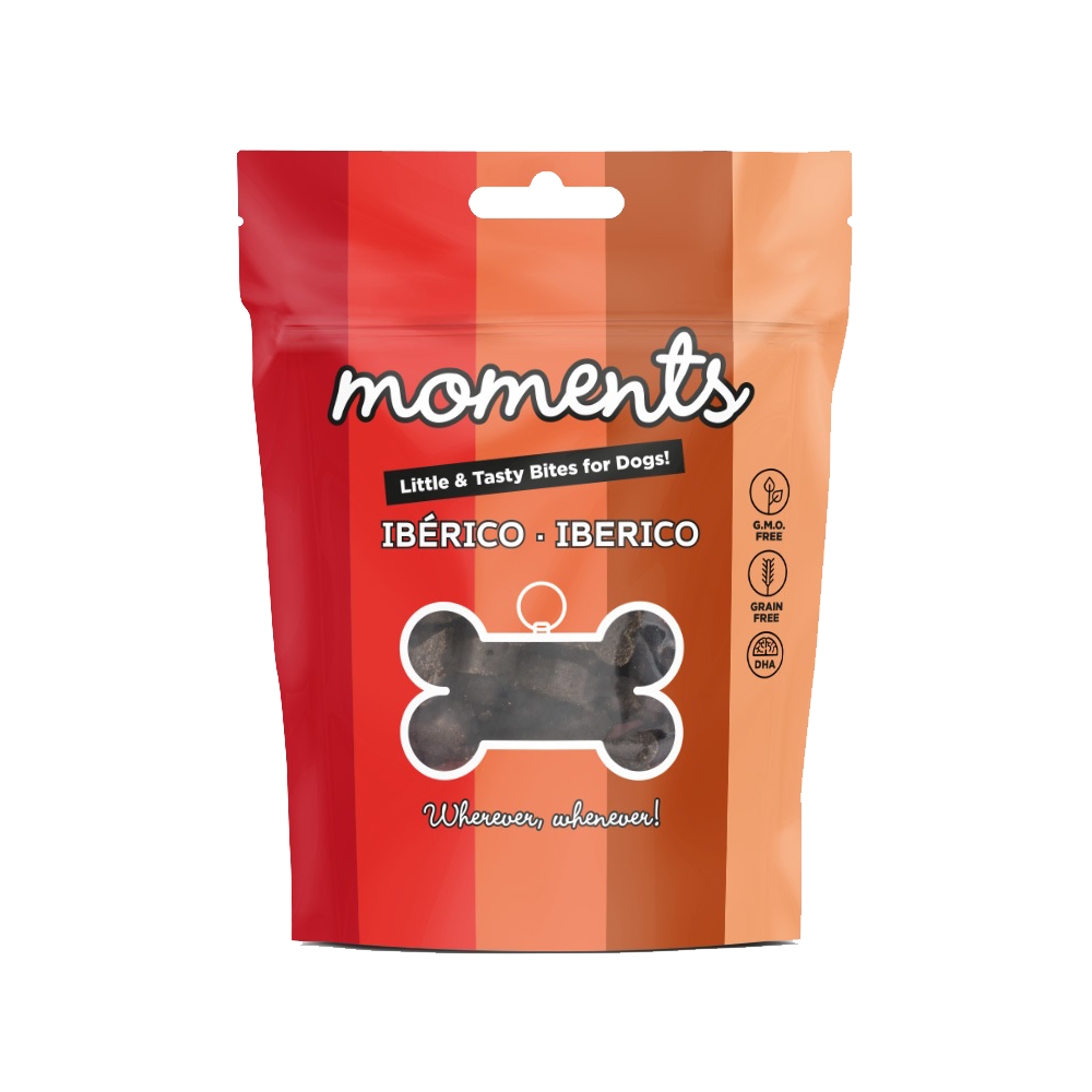 Moments snacks para perro 60 gr ibérico