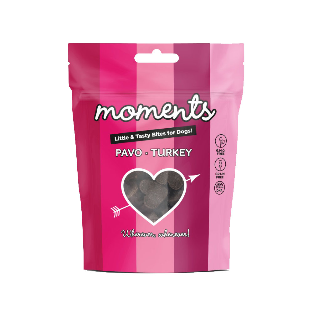 Moments snacks para perro 60 gr pavo
