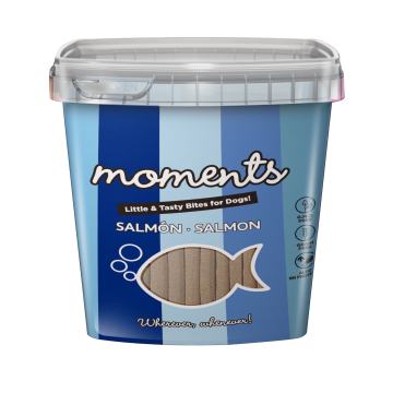MOMENTS Barritas Salmón Para Perro 600 GR
