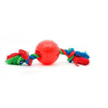 Radical Rojo Bola con Cuerda L 10cm