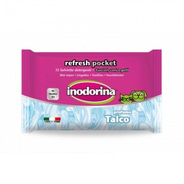 Inodorina Toallitas Refresh Pocket 15 uds
