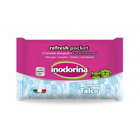 Inodorina Toallitas Refresh Pocket 15 uds