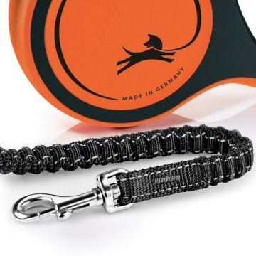 Flexi Xtreme Correa Extensible con amortiguador y Cinta de 5 m