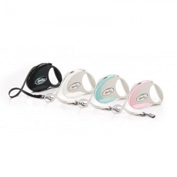 Flexi Correa Extensible Style Talla S con Cinta de 3 m