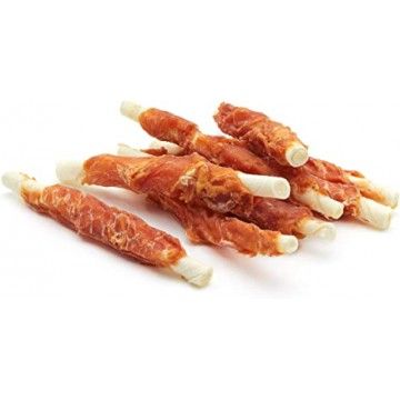 Palitos de piel prensada de pollo para perros 1 kg