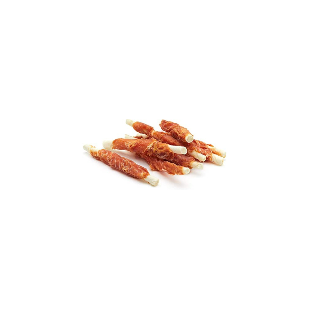 Palitos de piel prensada de pollo para perros 1 kg