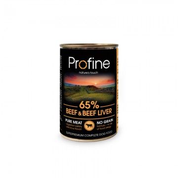 Profine lata Buey e Hígado de Buey 400gr