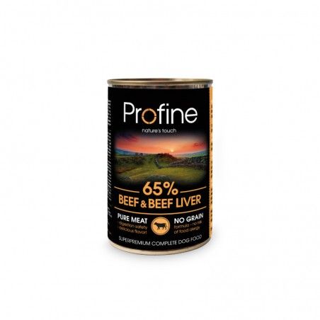 Profine lata Buey e Hígado de Buey 400gr