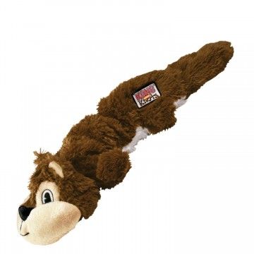 KONG Ardilla de juguete para perros Scrunch Knots Squirrel