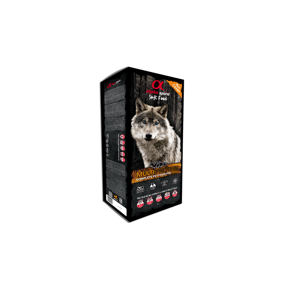 Alpha Spirit Alimento Semi-Húmedo Multiprotein