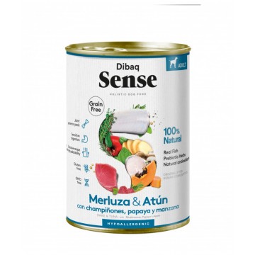 Dibaq Sense 380gr Lata Merluza y Atun GF