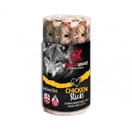 Alpha Spirit Ristra de Barritas para Perros 16 unid. Pollo