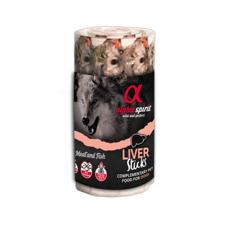 Alpha Spirit Ristra de Barritas para Perros 16 unid. Hígado