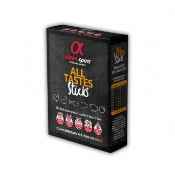 Alpha Spirit Caja Ristra de Barritas para Perros Multisabor 6x4 unid.