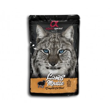 Imagen de Alpha Spirit Pouch Mousse para Gatos 85gr - Cordero