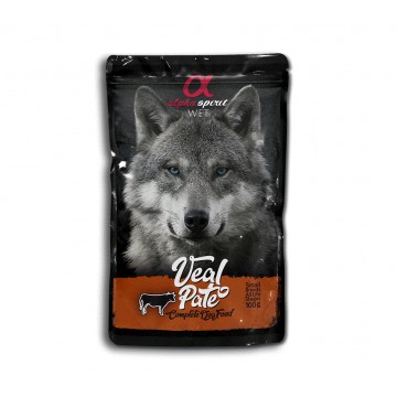 Alpha Spirit Pouch Paté para Perros 300gr Ternera