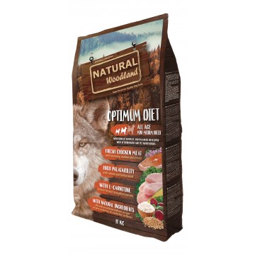 Natural Woodland Receta Optimum Mini & Medium 10 kg