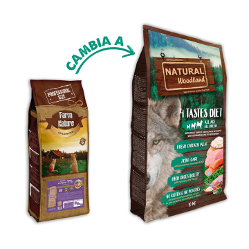 Natural Woodland Plus 4 Tastes Day to Day