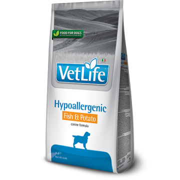 Farmina Vet Life Dog Hypoallergenic Pescado & Patata 12 kg