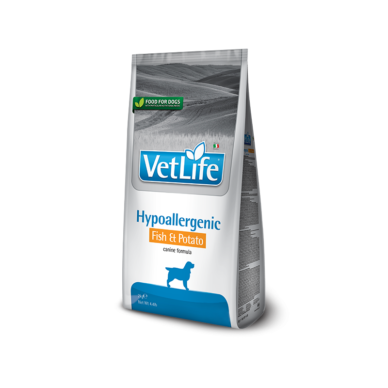 Farmina Vet Life Dog Hypoallergenic Pescado & Patata 12 kg