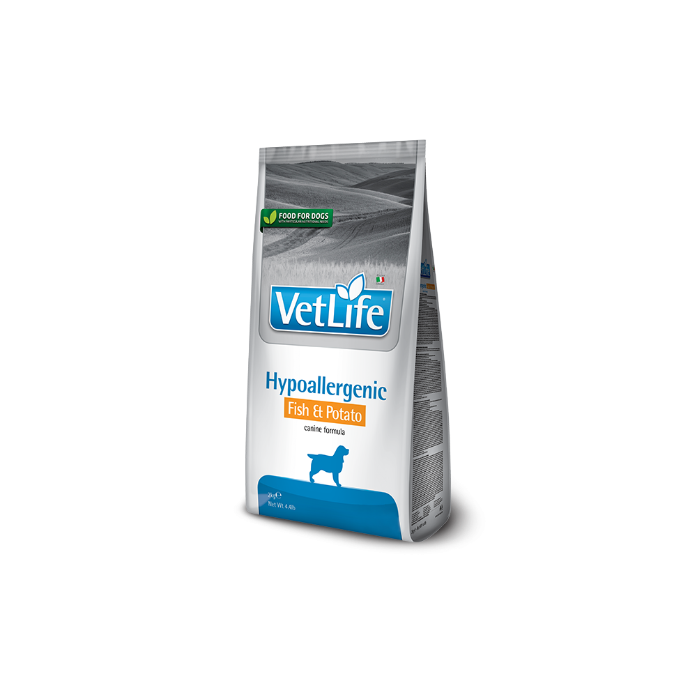 Farmina Vet Life Dog Hypoallergenic Pescado & Patata 12 kg