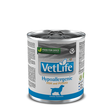 Farmina Vet Life Dog Lata Hypoallergenic Pescado y Patata 300gr