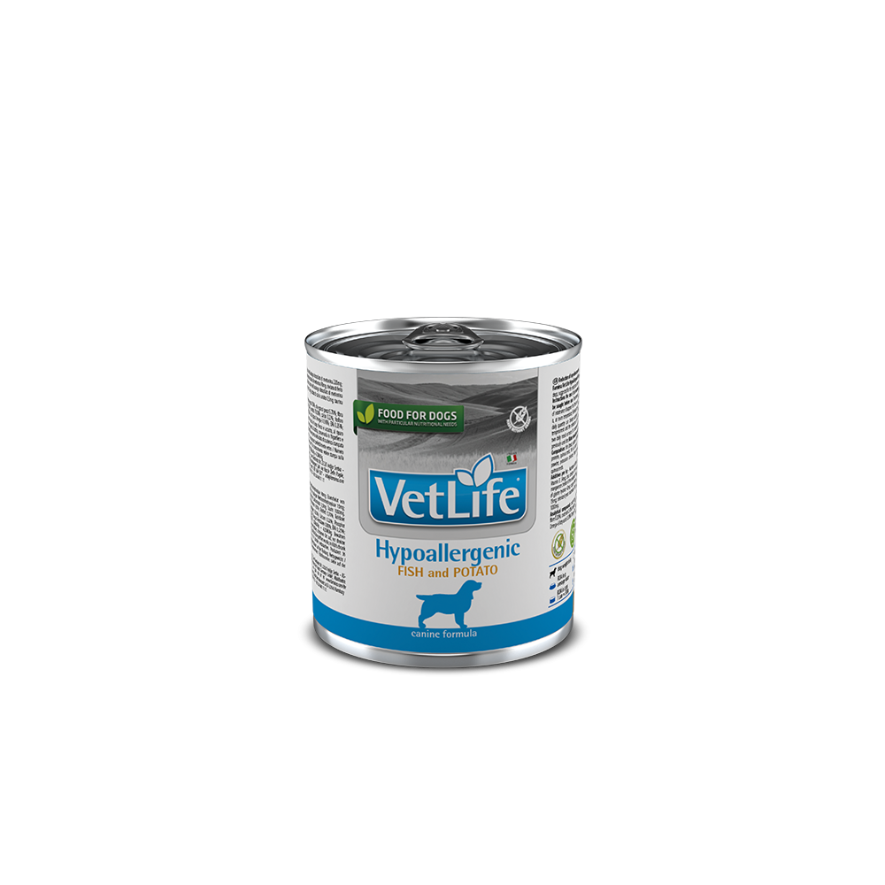 Farmina Vet Life Dog Lata Hypoallergenic Pescado y Patata 300gr
