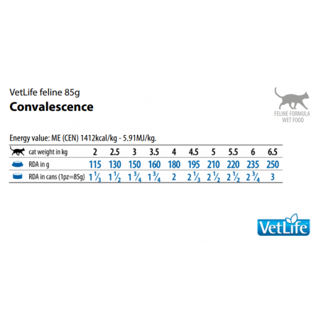 Farmina Vet Life Cat Convalescence 85gr
