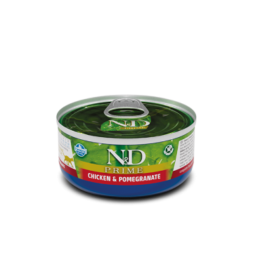 Farmina N&D Prime Cat Adult Lata Pollo y Granada 70gr