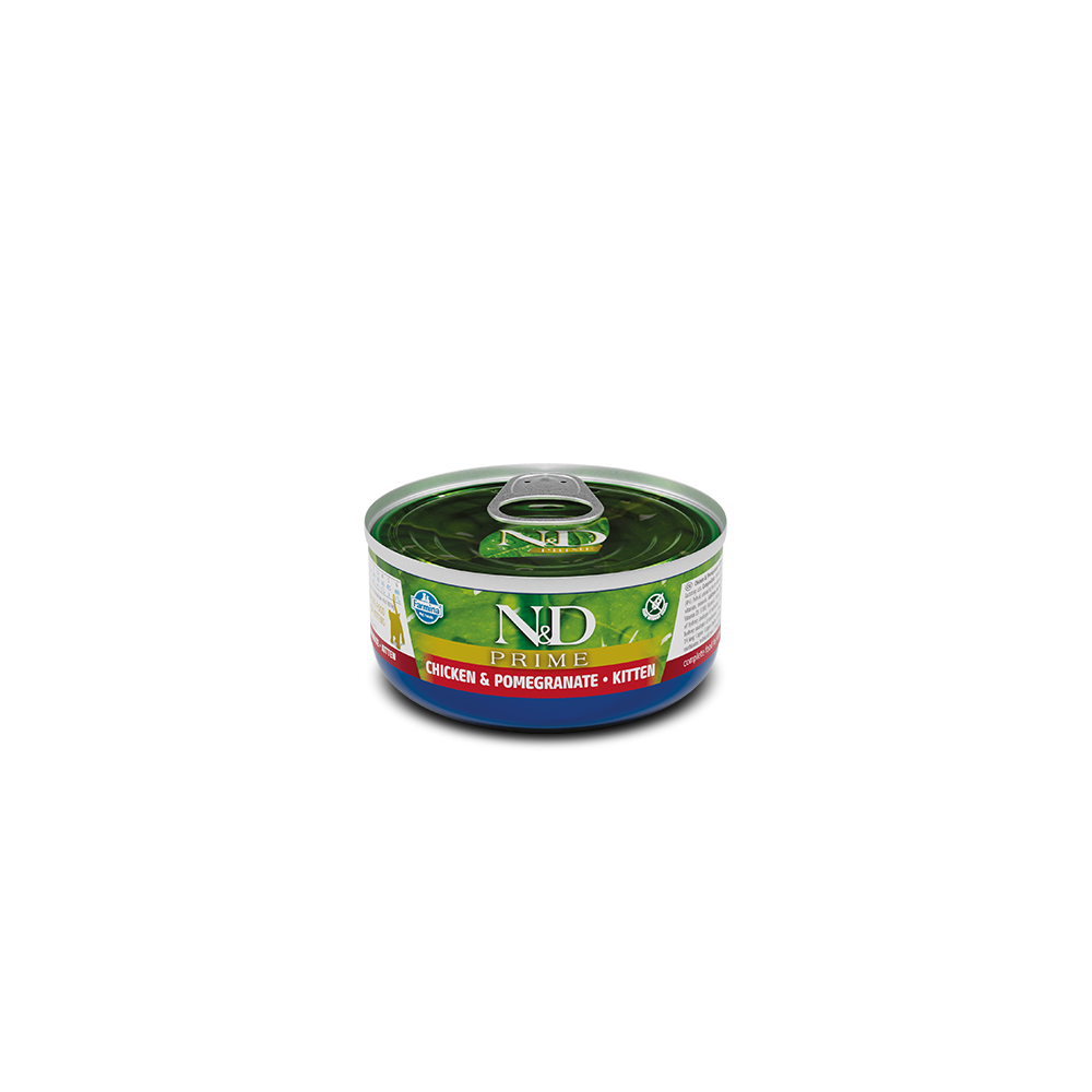 Farmina N&D Prime Cat Kitten Lata Pollo y Granada 70gr