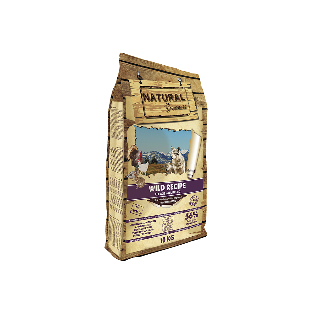 Natural Greatness Receta Salvaje 10 kg
