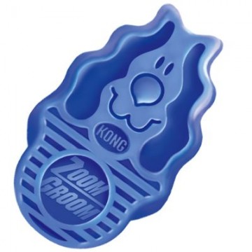KONG Cepillo de Goma Perros Zoom Groom