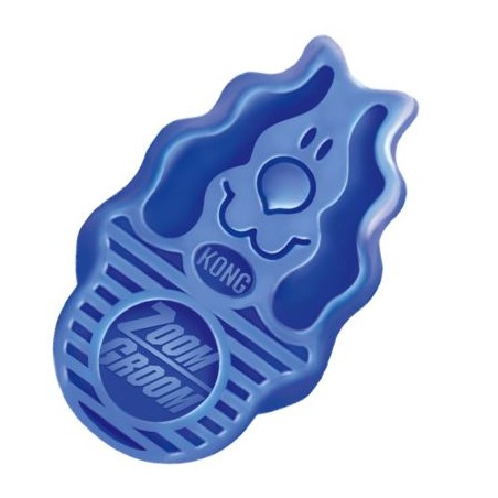 KONG Cepillo de Goma Perros Zoom Groom