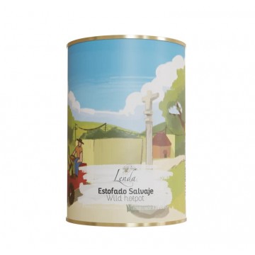 Lenda Foodie Lata Sin Cereales Guiso Estofado Salvaje 380gr