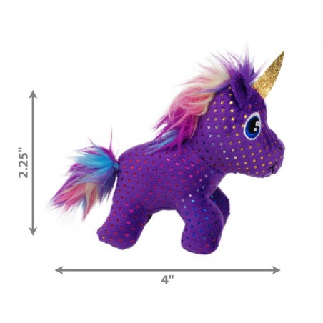 KONG Cat Juguete Enchanted Buzzy Unicorn